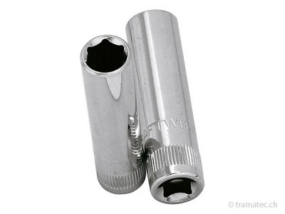 KRAFTWERK 1/4" Tiefe Stecknuss 7 mm