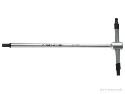 KRAFTWERK T-Griff-Stiftschlüssel Inbus  4 mm