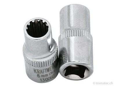 KRAFTWERK 1/2'' Combi-Stecknuss 10mm