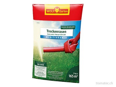 WOLF Trockenrasen Mediterraneo LU-TR 165 für 165 m²