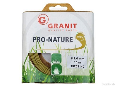 Granit Nylonfaden Pro Nature 2,0 x 15 m 