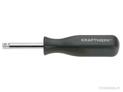 KRAFTWERK 1/4' Steckgriff mit Vierkantheft