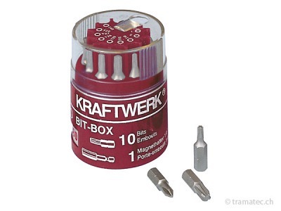 KRAFTWERK 11-t. 1/4' Bit-Box TX