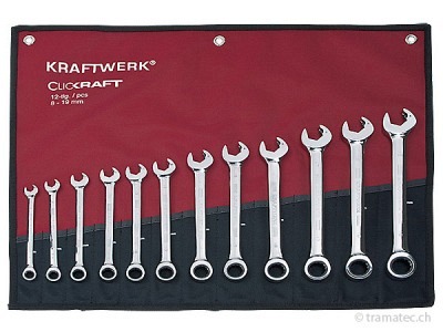 KRAFTWERK 12-t. D-CLICKRAFT Gari-schlüsselsatz