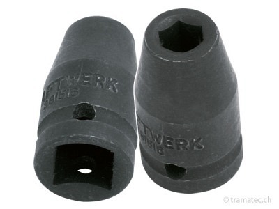 KRAFTWERK 1/2' Schlag-Bit-Adapter für Bits 5/16'