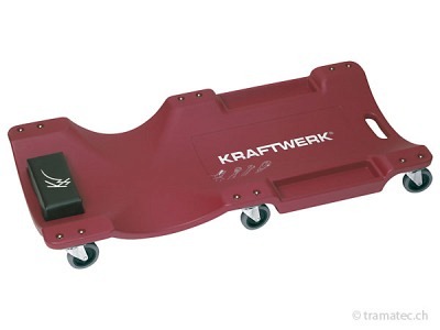 KRAFTWERK Kunststoff-Liegepritsche mit 6 Rad