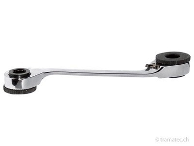 KRAFTWERK Umschaltknarre 1/4' + 5/16' TRIBIT