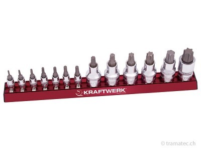 KRAFTWERK 13-tlg. TX-Bit-Stecknusssatz MAGALU