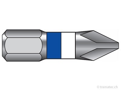 KRAFTWERK 1/4" Duo-Code-Bit Phillips