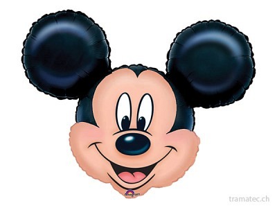 Mickey Mouse Folienballon Kopf Mickey Mouse