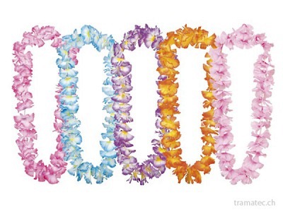 Fasnacht Hawaikette 5-fach ass.