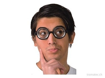 Fasnacht Brille Nerd