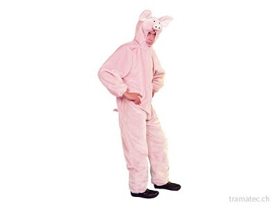Fasnacht Schwein Einheitsgrösse - 54