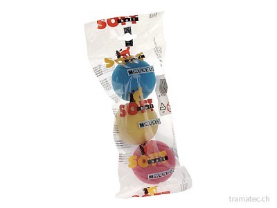 Mondo 3 Softbälle 7cm