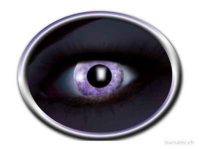 Fasnacht UV-Kontaktlinsen violet Diamond