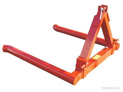 Rundballengabel mechanisch