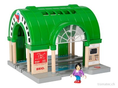 BRIO Hauptbahnhof mit Ticket-
