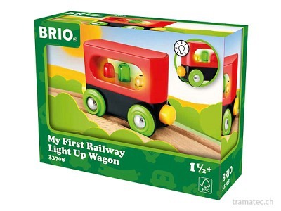 BRIO Waggon mit Licht