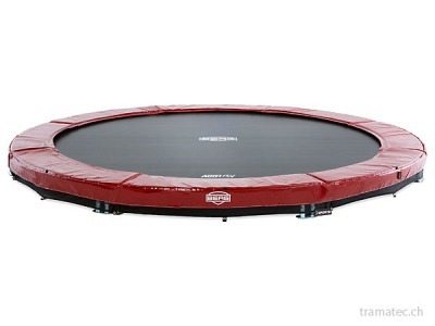 BERG Trampolin InGround Elite Red 430