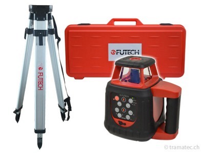 FUTECH Rotationslaser Gyro Rot Case Set