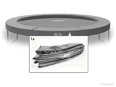 BERG Trampolin Ersatzteil Schutzrand Elite 330, grau