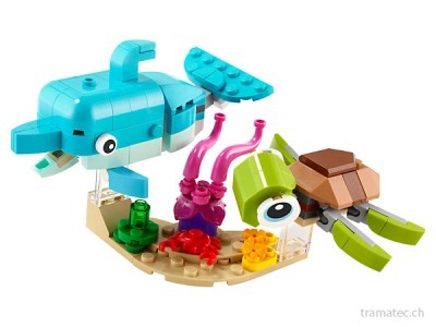 Lego Creator 31128 Delfin und Schildkröte