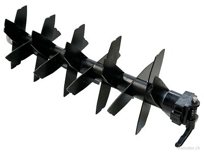 WOLF Ersatzteil Messerwelle komplett WBS3401 für 34 cm Vertikutierer