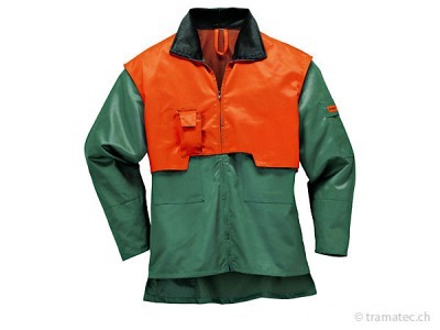 STIHL Waldarbeitsjacke ADVANCE grün/orange
