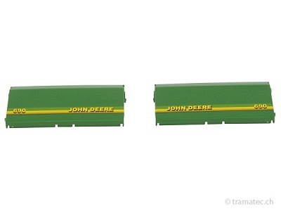Bruder Ersatzteil Seitenabdeckungen für John Deere Ballenpresse