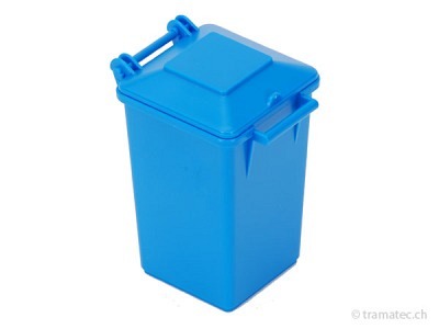 Bruder Ersatzteil Mülltonne blau