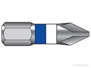 KRAFTWERK 1/4" Duo-Code-Bit Phillips Nr. 0, 6 Stk.