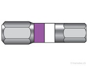 KRAFTWERK 1/4' Duo-Code-Bit Inbus 3 mm, 25 Stk.