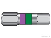 KRAFTWERK 1/4' Duo-Code-Bit Inbus 8 mm, 10 Stk.