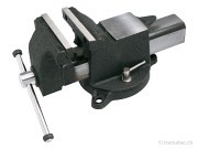 KRAFTWERK Stahl-Schraubstock 100 mm