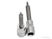 KRAFTWERK 1/2' TX-Bit-Stecknuss 100 mm T45
