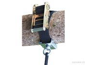 die-schaukel Flex-Schelle mit Drehwirbel Umfang bis 46 cm, Ø 15 cm