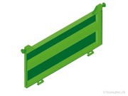 Rolly Toys Ersatzteil Bordwand zu Mega Trailer klein John Deere